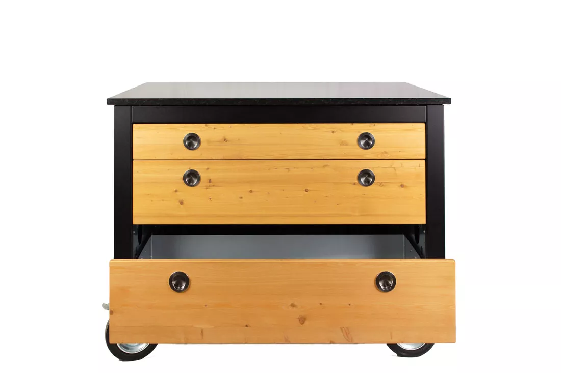 Der Merklinger Outdoor Modul "Irmi" (3 X Breite Schubladen) – Bild 7