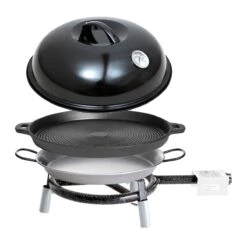 Trekking-Line -Set Vollausstattung" Mit Backhaube" - Ringbrenner 6,5kW - 30mbar