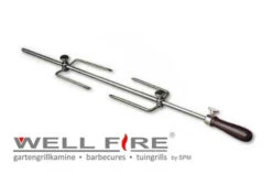 Grillspieß Aus Edelstahl Für Schwenkarm 55 Cm