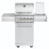CHEF S Paket E - Basis Silber, 2 Brenner, Backburner, Seitenkocher, AIR SYSYTEM, BBQ Paket