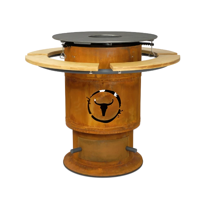 MOESTA-BBQ Bandit FirePlace Inkl. Bambus Ablagen, BBQ-Disk Und Bambus Lasur – Bild 2