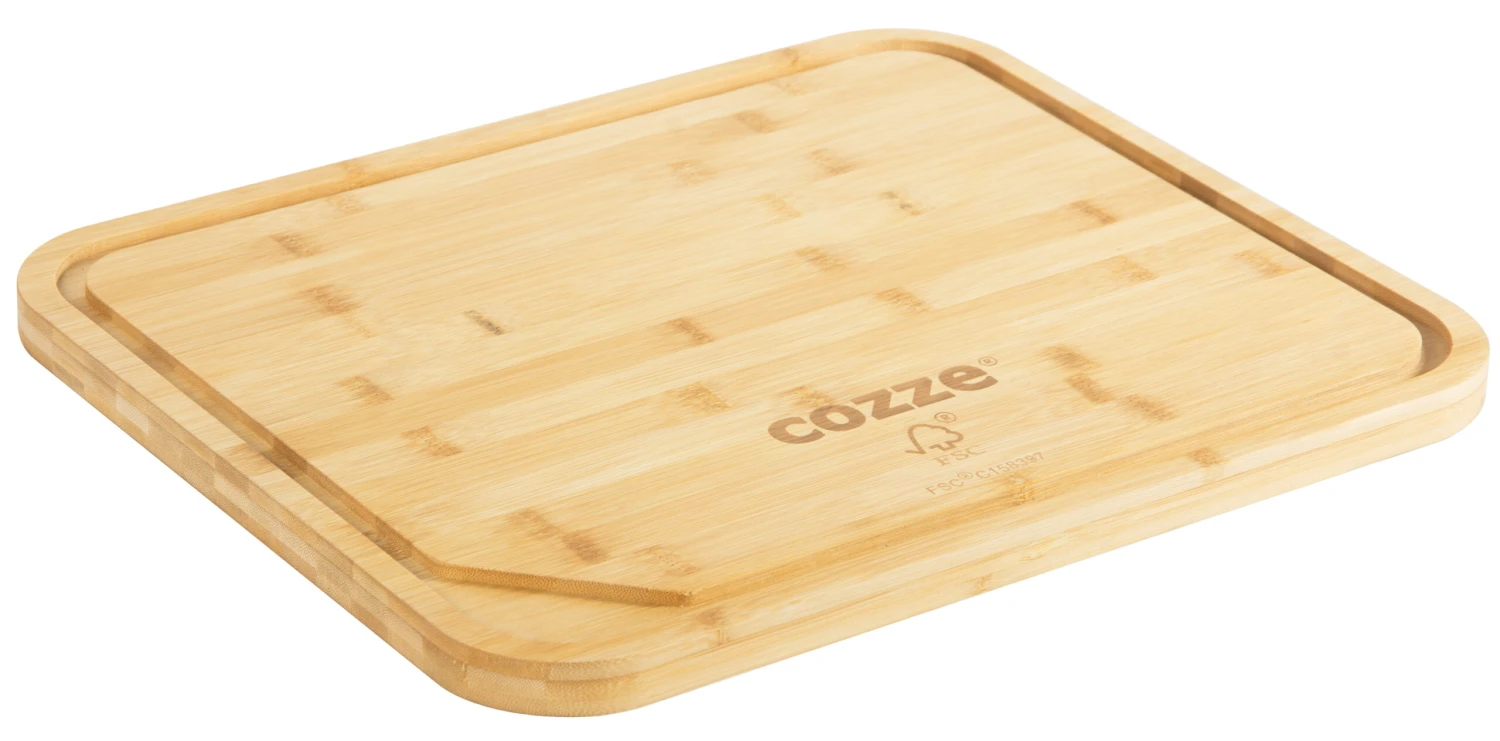 Cozze Pizzabrett ø 430 X 35 X 20 Mm Bambus FSC C158397 – Bild 5