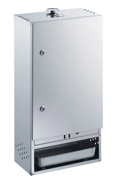 Peetz Räucherofen 520 Mit Tür Inkl. Grundausstattung, Edelstahl – Bild 2