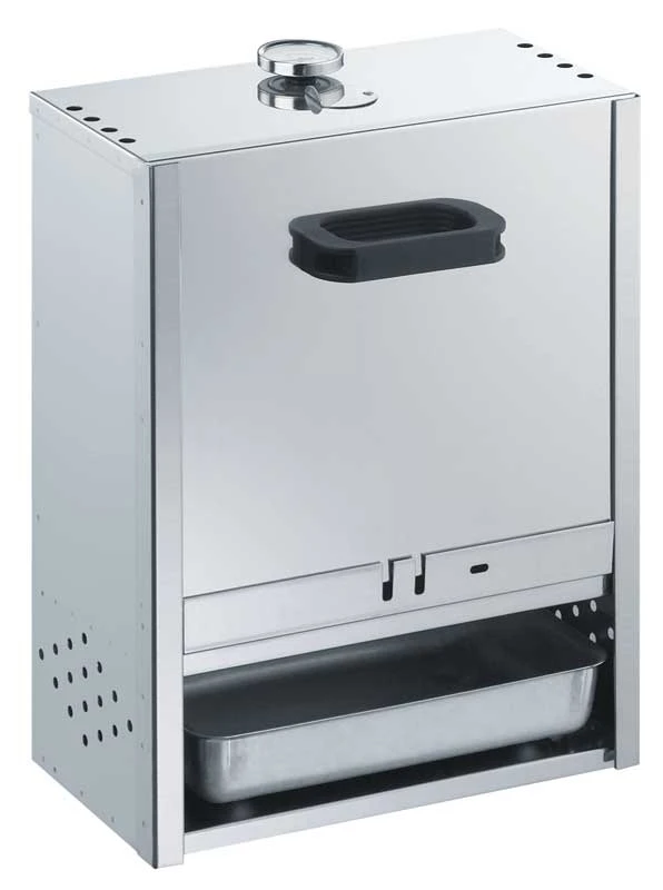 Peetz Räucherofen 150 Mit Schiebetür Inkl. Grundausstattung, Edelstahl – Bild 2