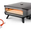 Cozze 17“ Pizzaofen Gas Inkl. Thermometer Und Druckminderer Mit Schlauch