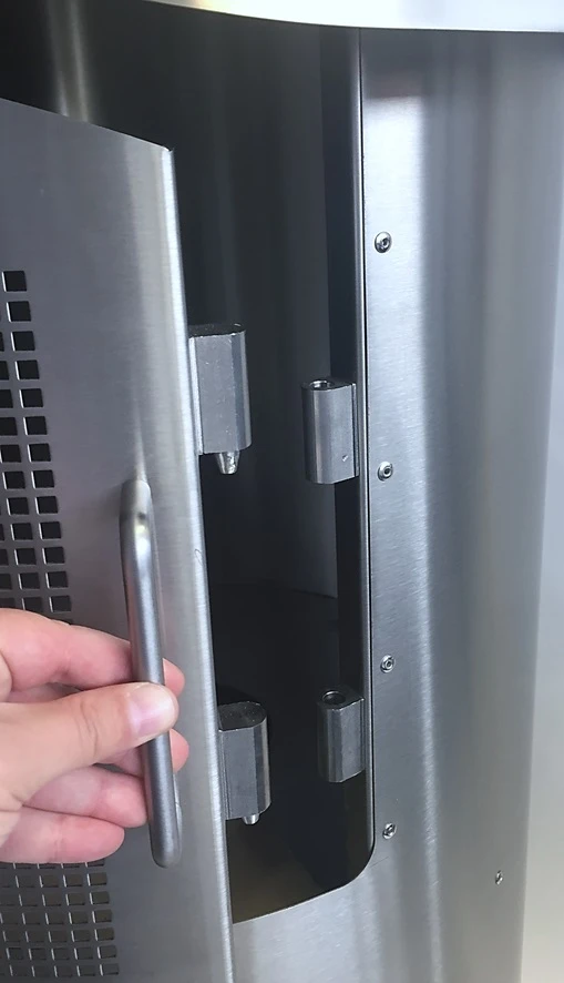 Funkenschutztür Grillkamin Firestar CLASSIC 700, Edelstahl – Bild 4