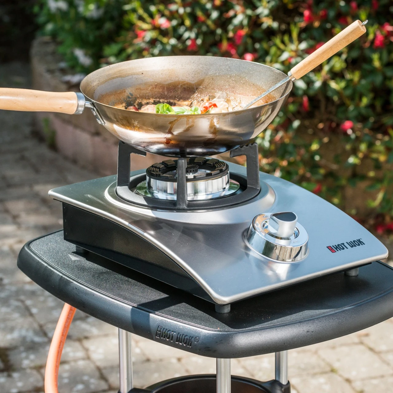 HOT WOK Silver Line 4,5kW - Zündsicherung - Indoor & Outdoor – Bild 3