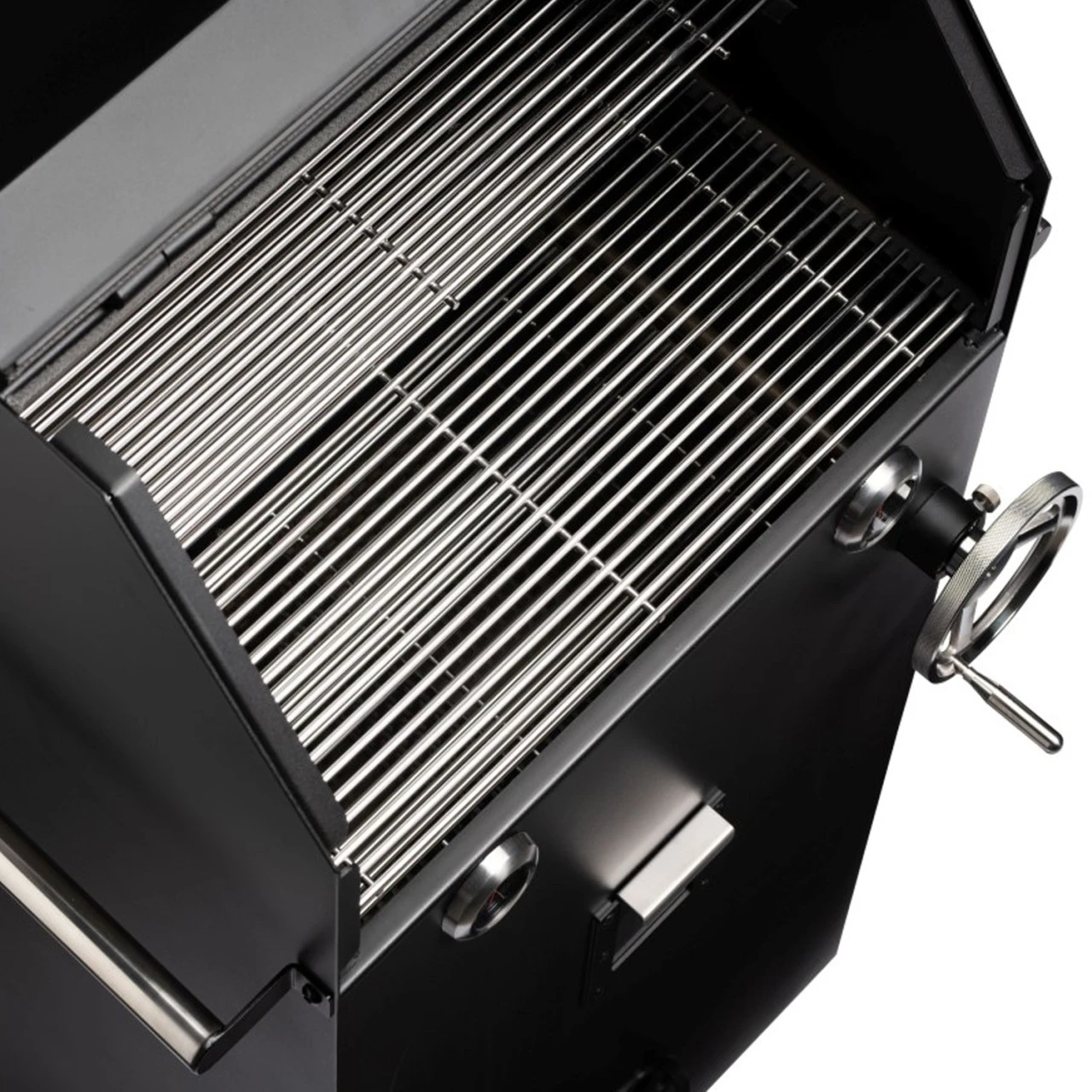 DTB Grill BOSS 1 - Höhenverstellbarer BBQ Holzkohlegrill – Bild 5