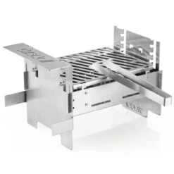 Stack /// Grill - Steckbarer Kompaktgrill Aus Edelstahl - Mobilgrill