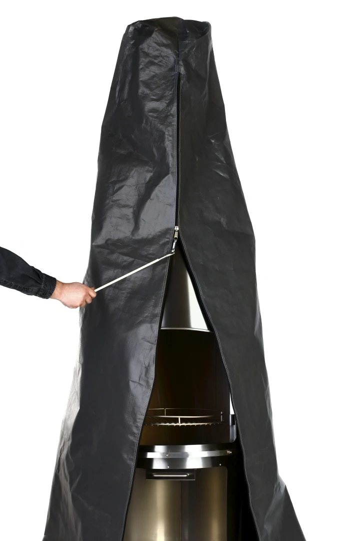 Abdeckhaube Mit Reißverschluss Grillkamin Wamsler PRESTIGE 65 – Bild 4