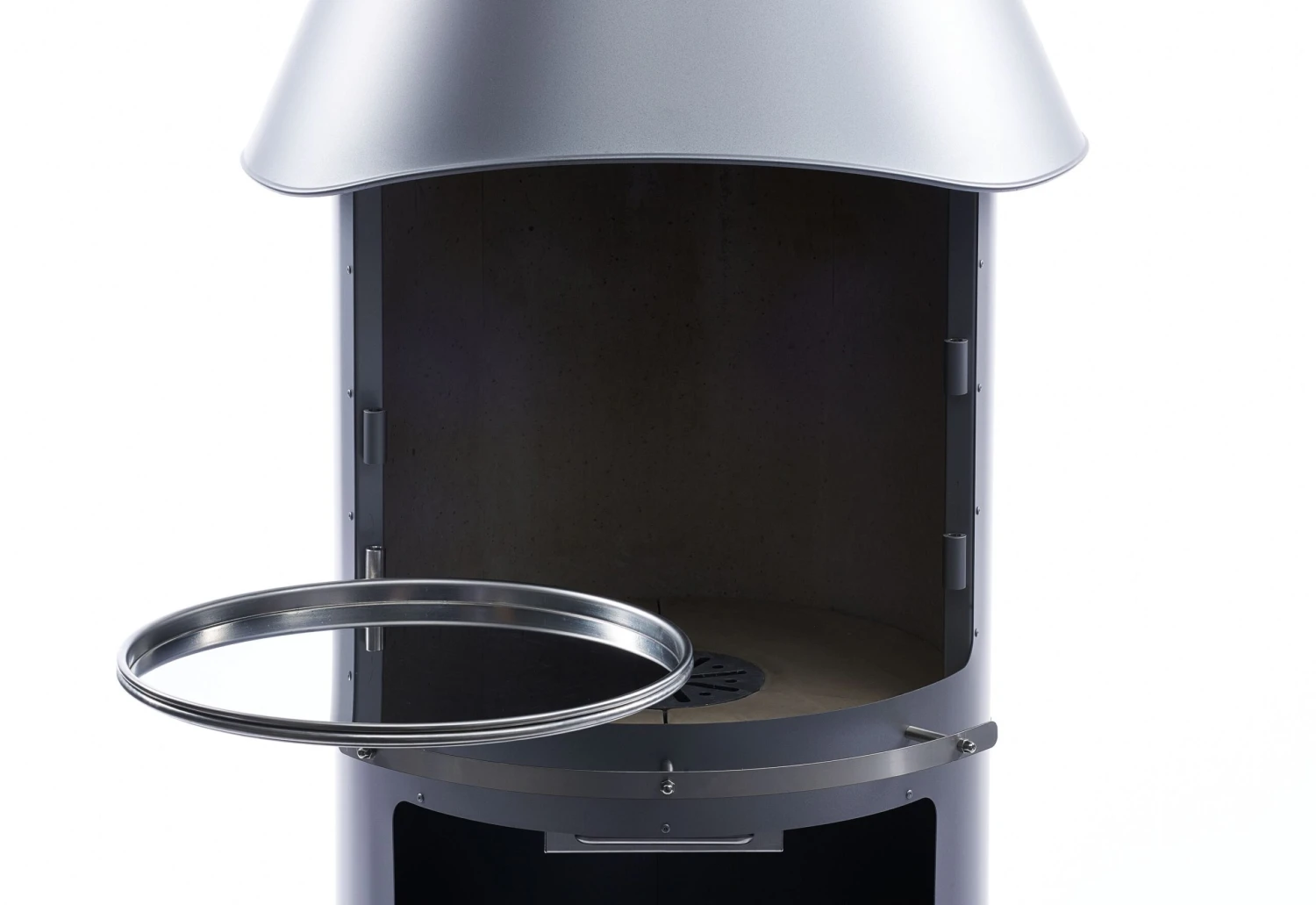 Fettschale Edelstahl Grillkamin Firestar 550 – Bild 2